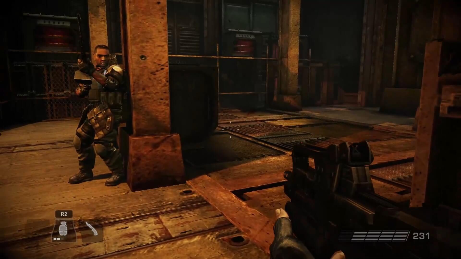 Killzone 2 - геймплей игры на PlayStation 3